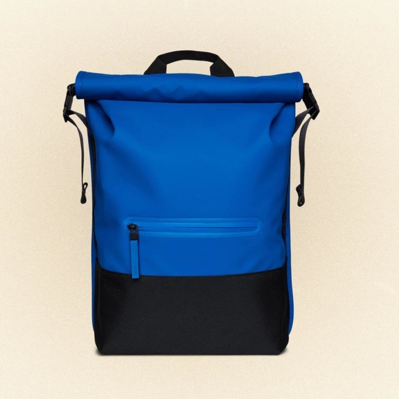 NWT Rains Trail Rolltop Backpack - Waves (Color) Rains Rolltop Rucksack Mini W3 – The Shop at Equinox main image 2